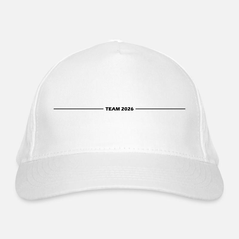 Équipe 2026 Casquette classique bio