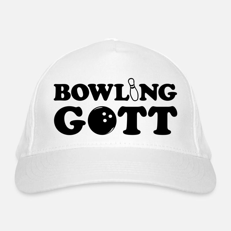Bowling - Gott Bio-Baseballkappe