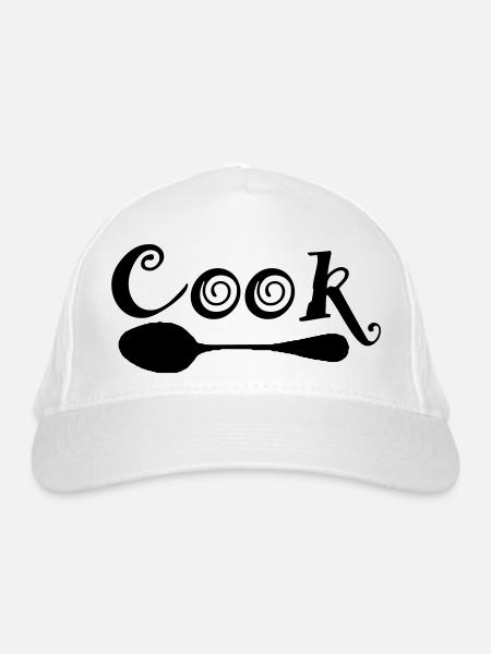 cook - Casquette classique bio - blanc - Devant
