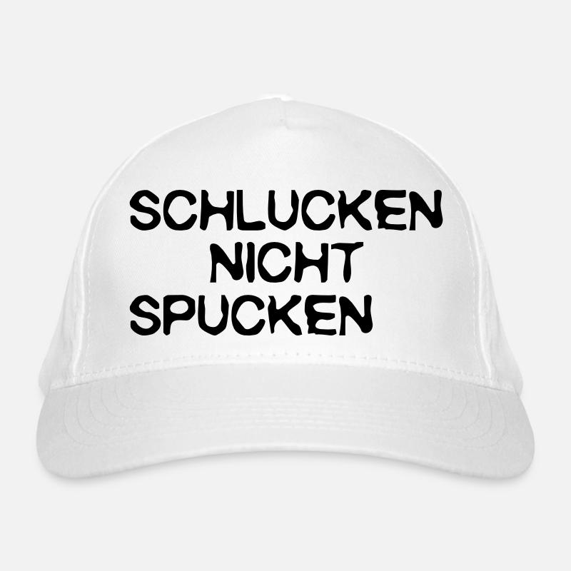schlucken, nicht spucken Bio-Baseballkappe