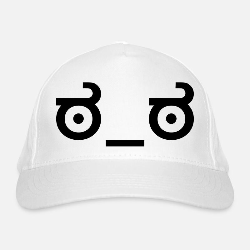 Look of Disapproval - dark Bio-Baseballkappe
