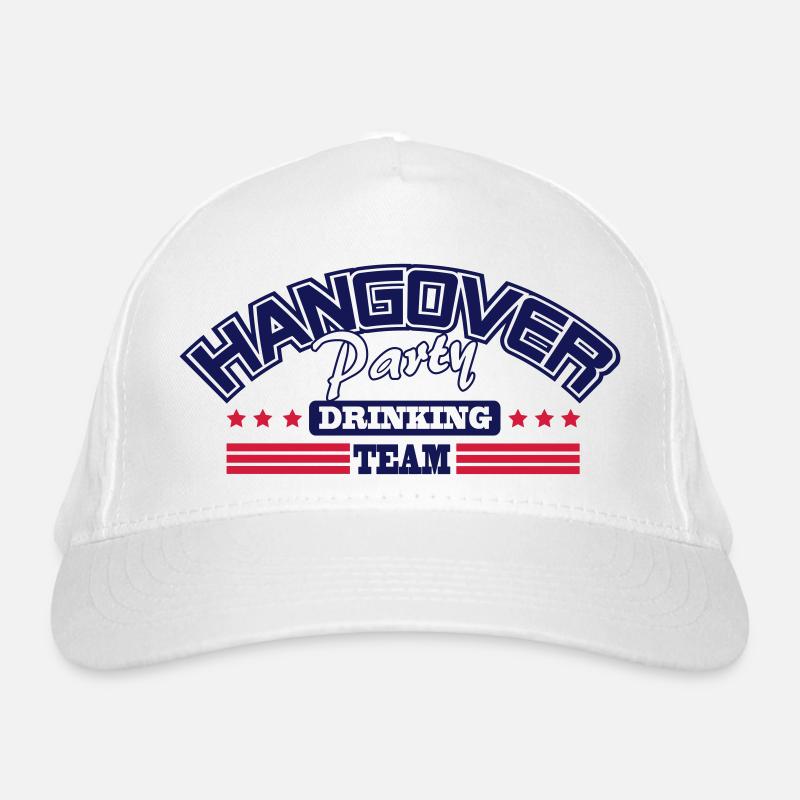 Hangover Party drinking team Bio-Baseballkappe