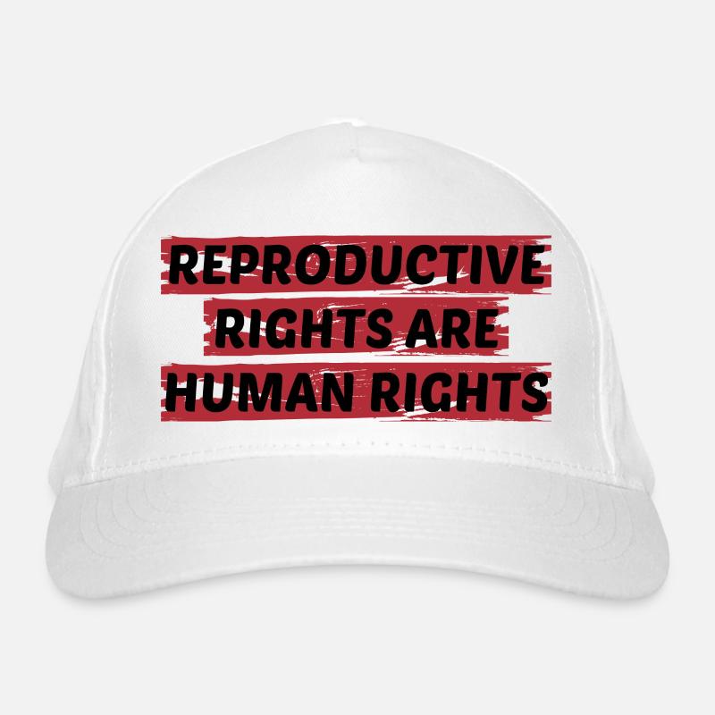 Reproductive Rights Are Human Rights Bisexual Tran Bio-Baseballkappe