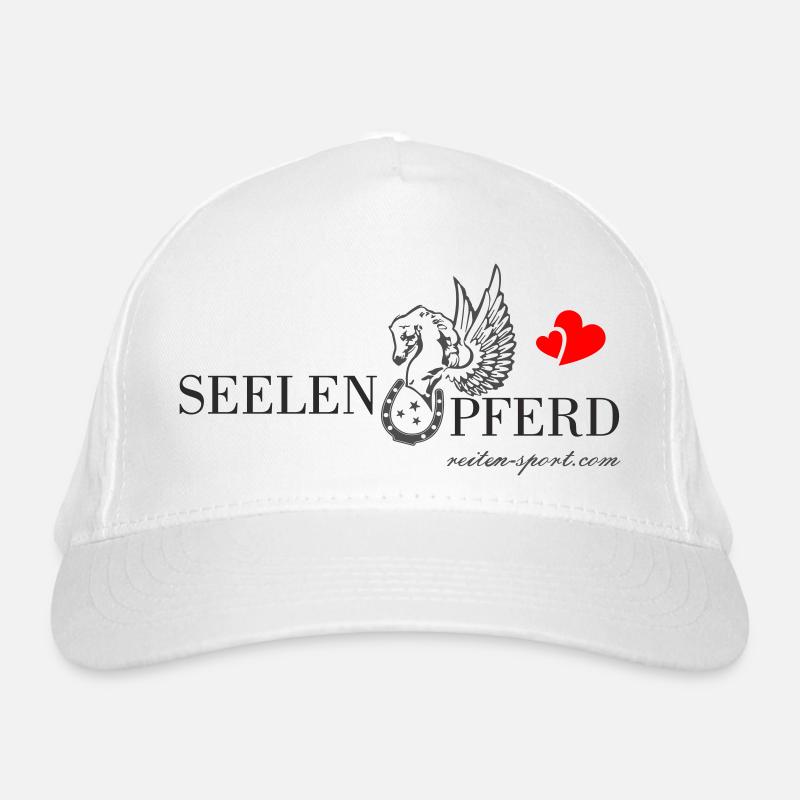 Seelenpferd Bio-Baseballkappe