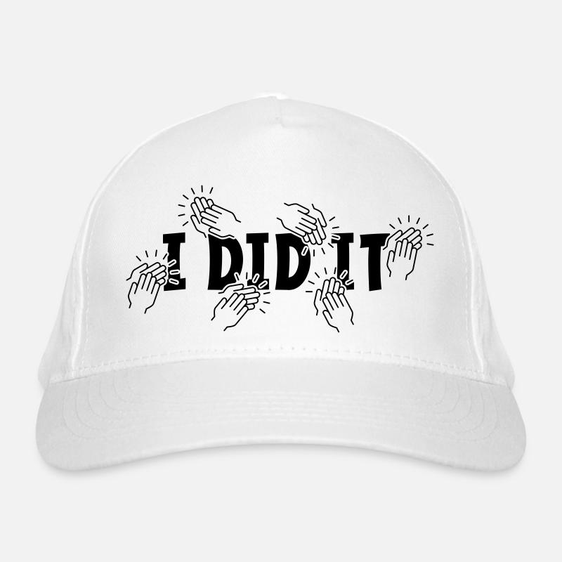 i did it. Congratulations, passed and diploma Organic Baseball Cap