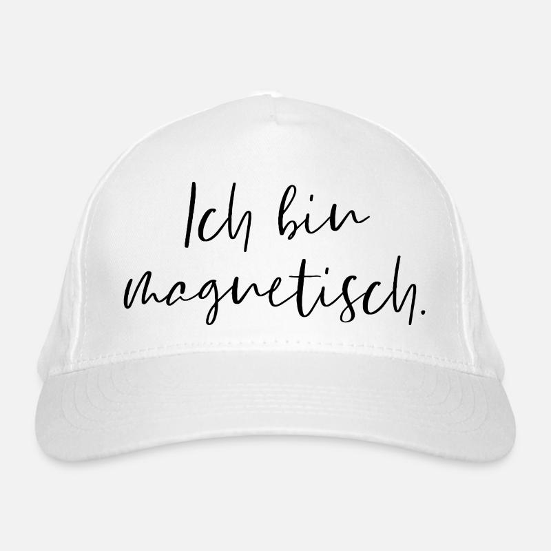 Ich bin magnetisch Bio-Baseballkappe
