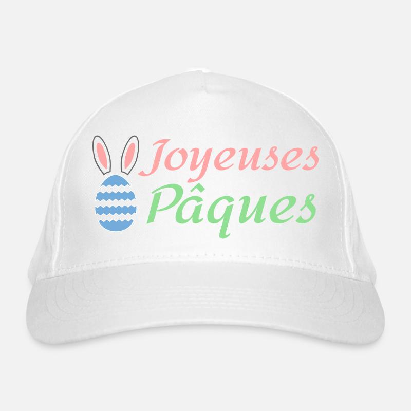 Joyeuses Pâques Casquette classique bio