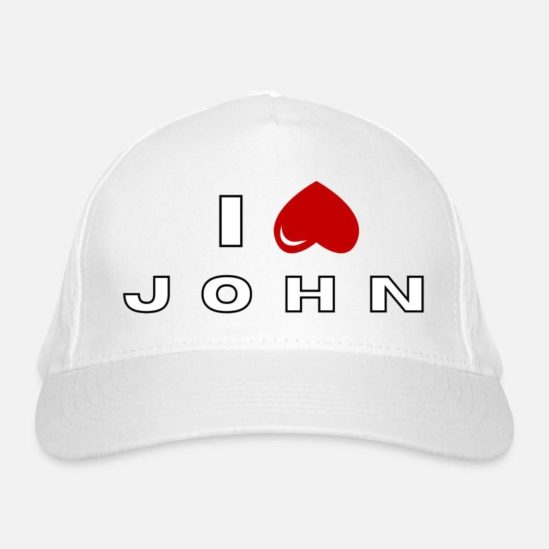 I Hate John Organic Baseball Cap