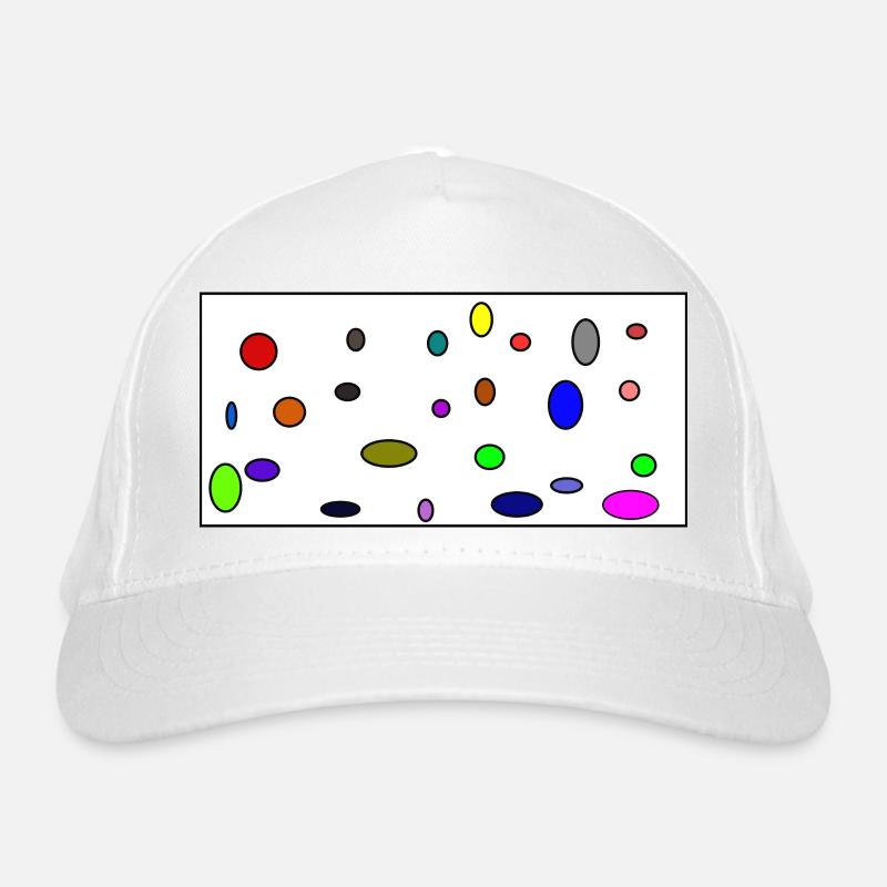 Molécules - Casquette classique bio - blanc