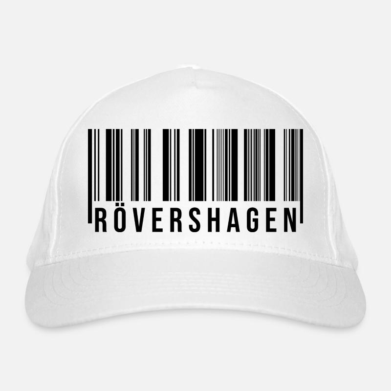 Rövershagen Strichcode Bio-Baseballkappe