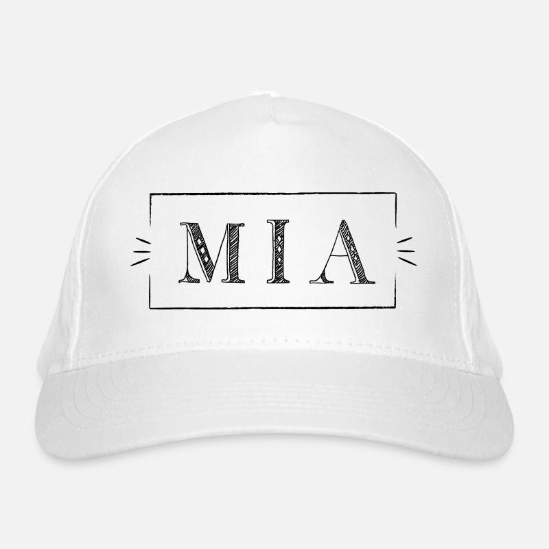 MIA - name in a frame Bio-Baseballkappe