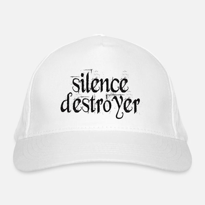 Silence Destructeur de silence Casquette classique bio