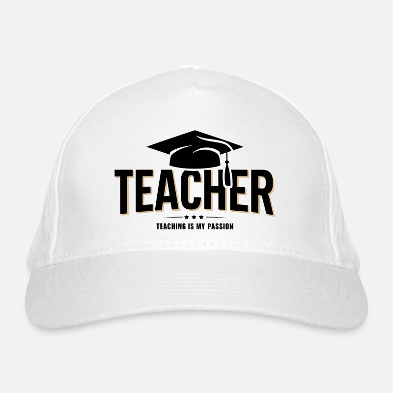Teacher Teacher School Profession Organic Baseball Cap