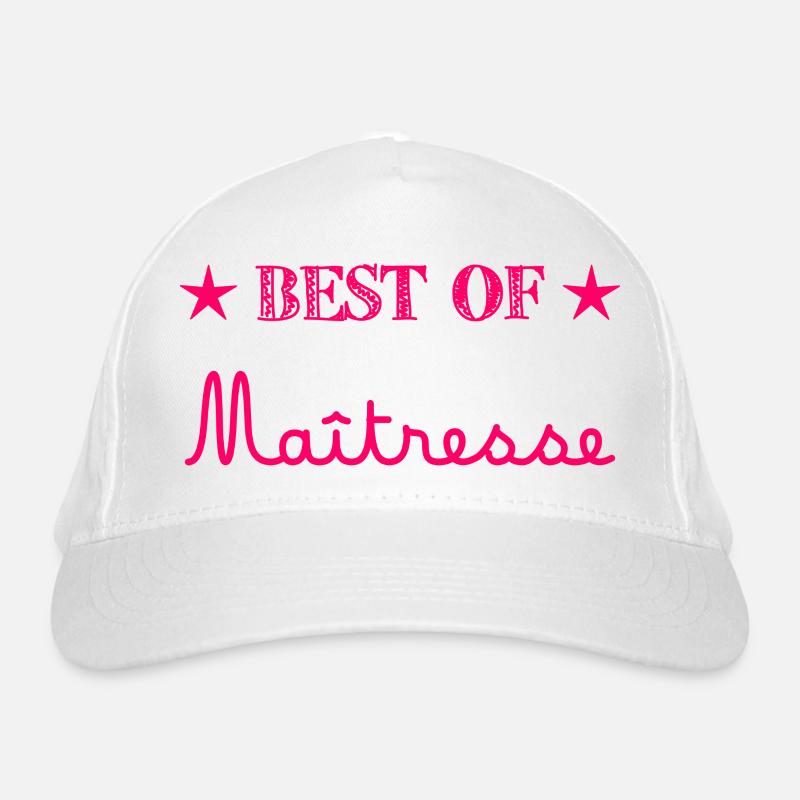MAÎTRESSE. MERCI. MERCI MAÎTRESSE Casquette classique bio