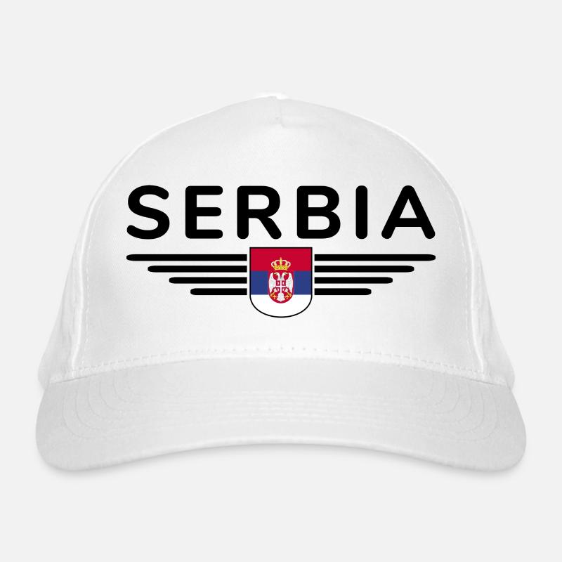 Design Serbie – Fierté et passion Casquette classique bio