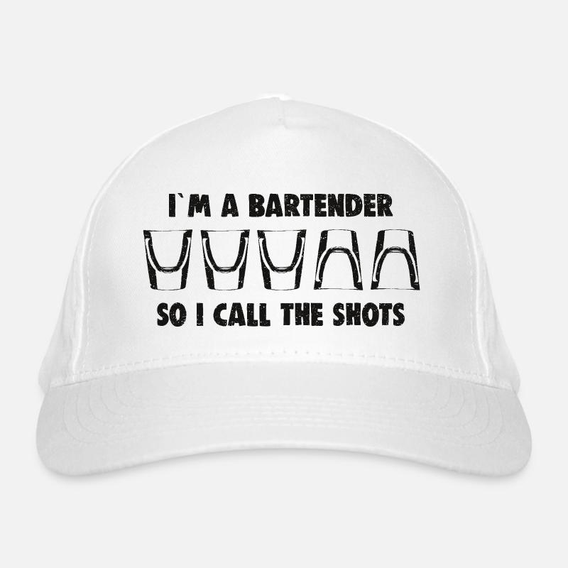 Barman Barman Dicton décontracté Casquette classique bio