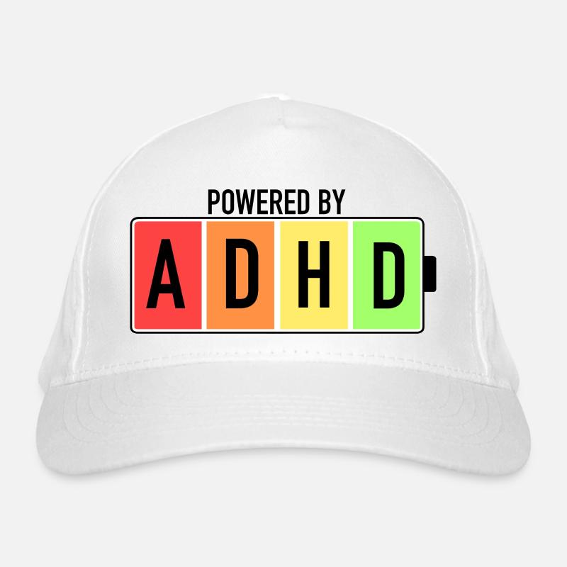 ADHD Awareness Neurodivergent Organic Baseball Cap