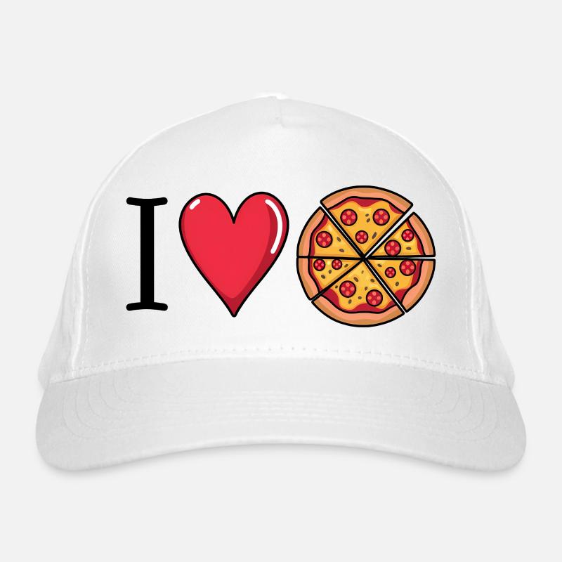 J’adore la pizza Casquette classique bio
