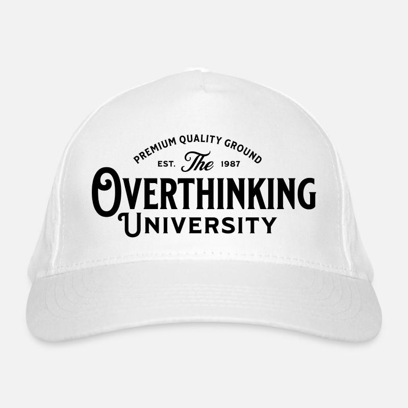 Overthinking_University Bio-Baseballkappe