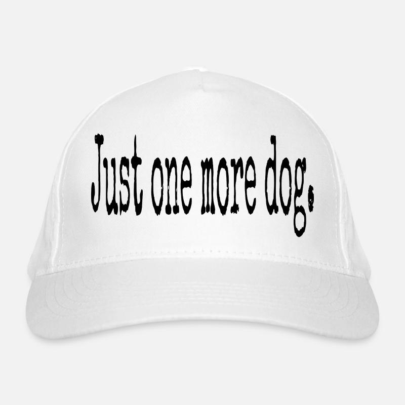 Juste un chien de plus – Typographie pure Casquette classique bio