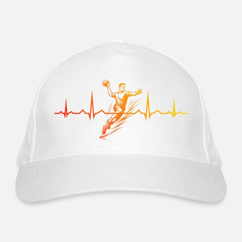 Clear handball message for men Organic Baseball Cap