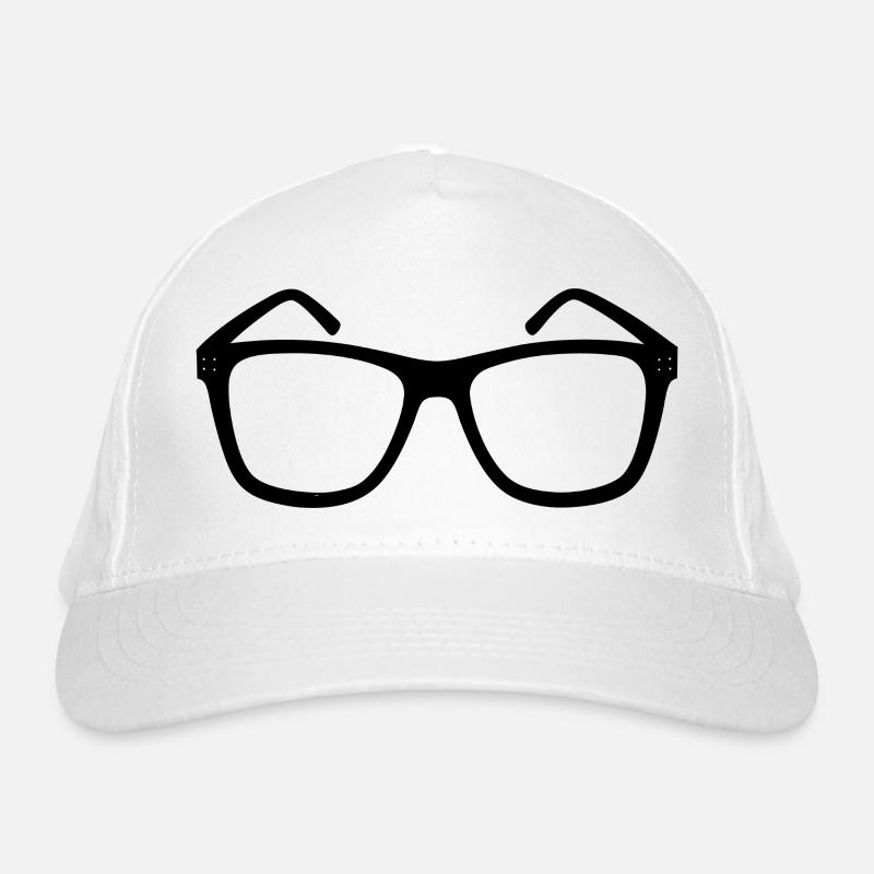glasses Organic Baseball Cap