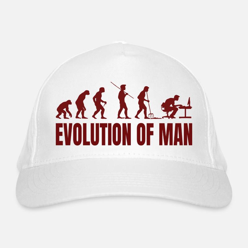 Computer PC Evolution Informatiker Programmierer Bio-Baseballkappe