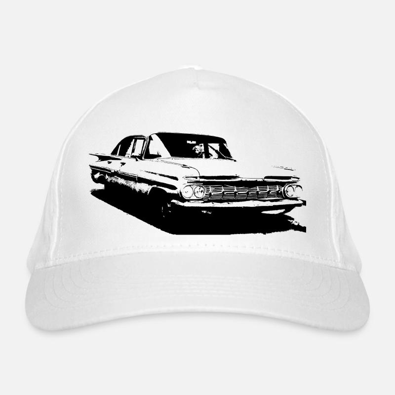 me_oldtimerbuick Bio-Baseballkappe