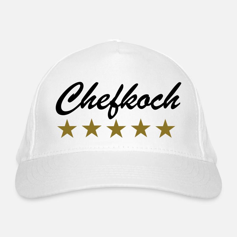 Cuisinier Casquette classique bio