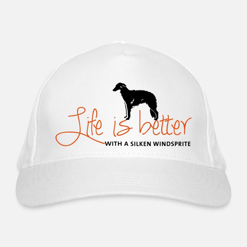 Life is better with a Silken Bio-Baseballkappe