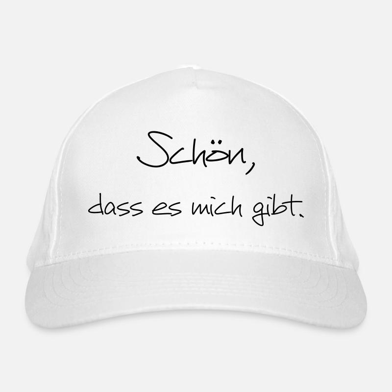 Schön, dass es mich gibt Bio-Baseballkappe