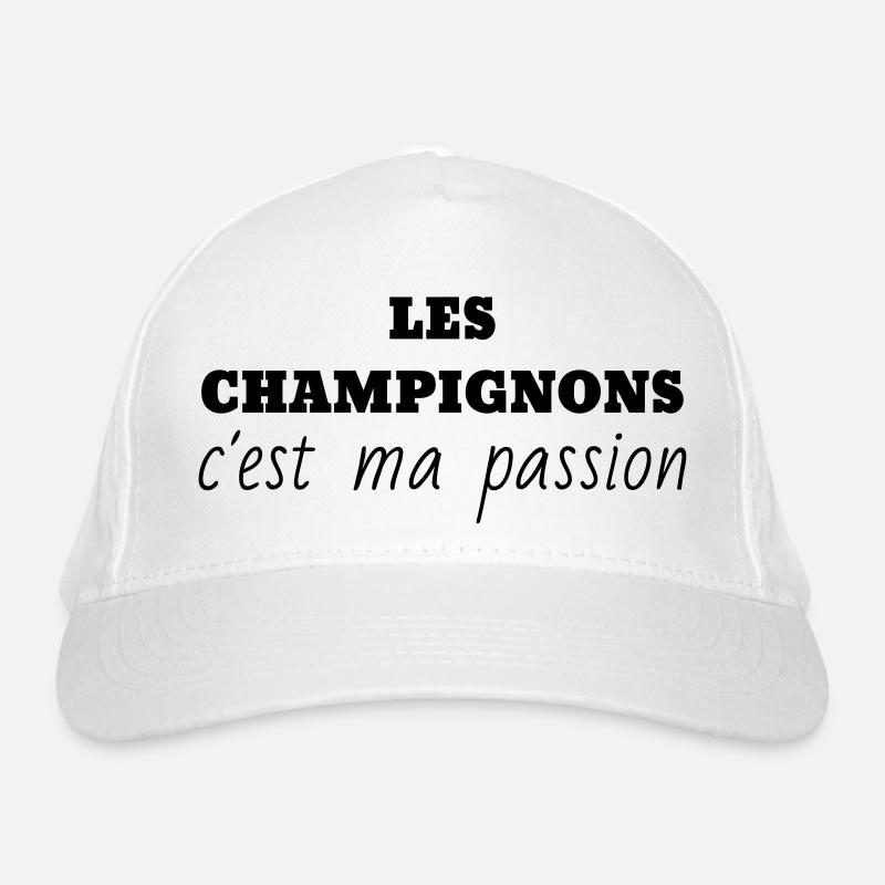 Mushroom / Champignon / Pilz / Picking Organic Baseball Cap