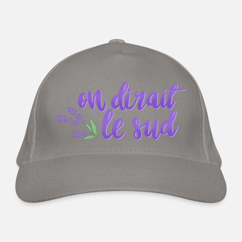 On dirait le Sud - lavandes Casquette classique bio