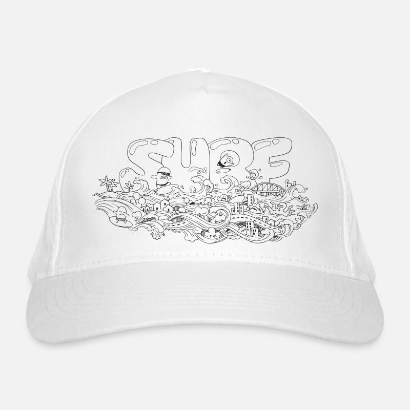 surf everywhere 2 Bio-Baseballkappe
