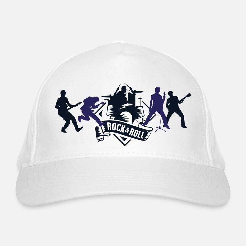 Rock n Roll Organic Baseball Cap