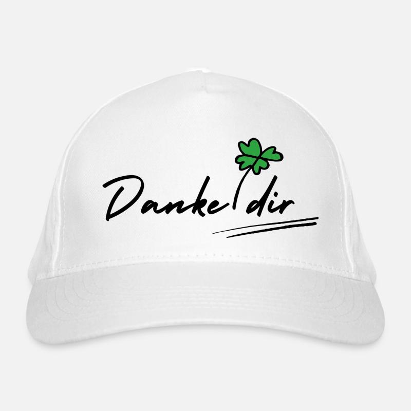 Danke dir Bio-Baseballkappe