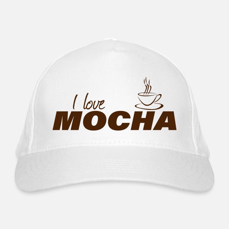 I LOVE MOCHA Organic Baseball Cap