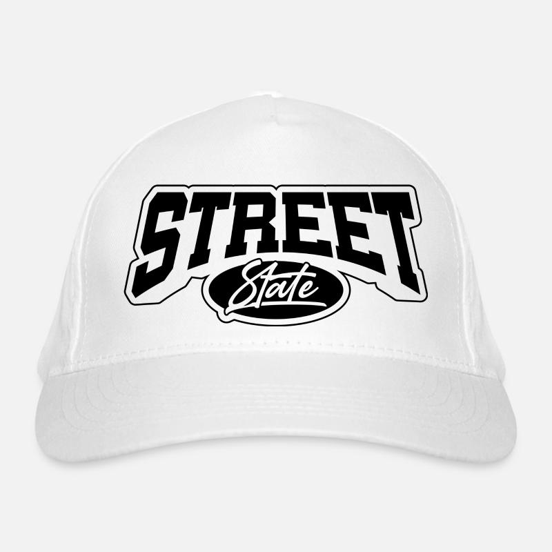 État de la rue B Casquette classique bio