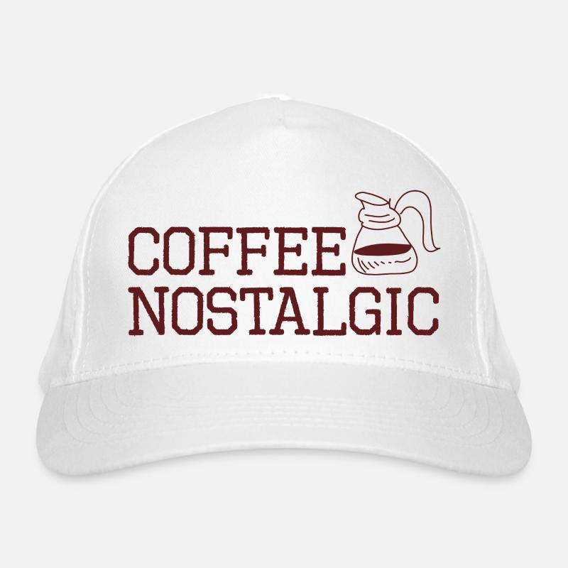Coffee lover nostalgic Organic Baseball Cap