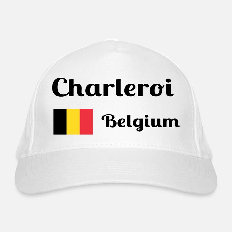 Charleroi Belgium- Stylish Prints Organic Baseball Cap