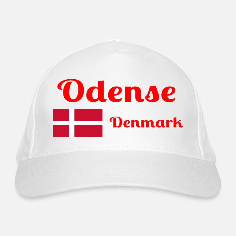 Odense Dänemark - Stilvolle Drucke Bio-Baseballkappe