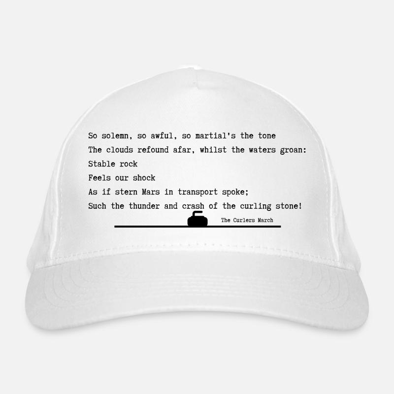 Marche des curleurs Casquette classique bio