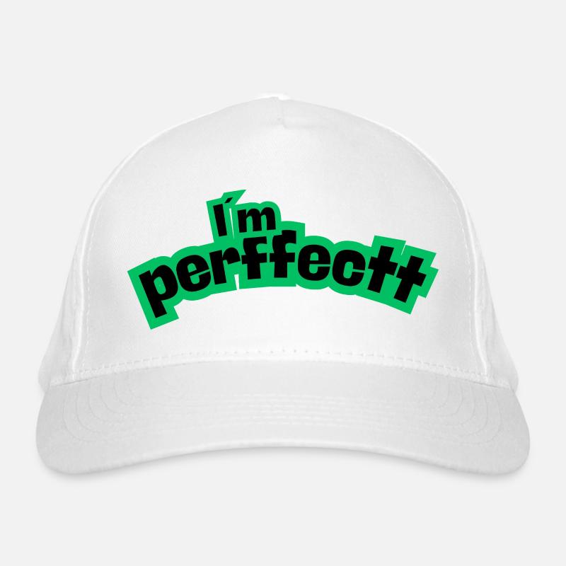 Perfect green Organic Baseball Cap