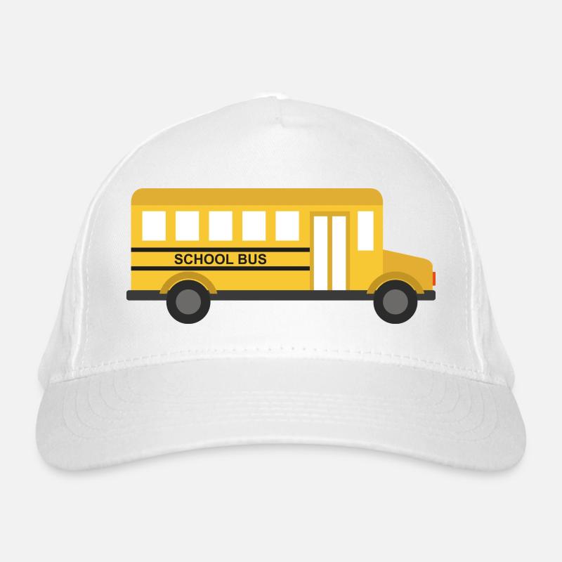 Schulbus Bio-Baseballkappe