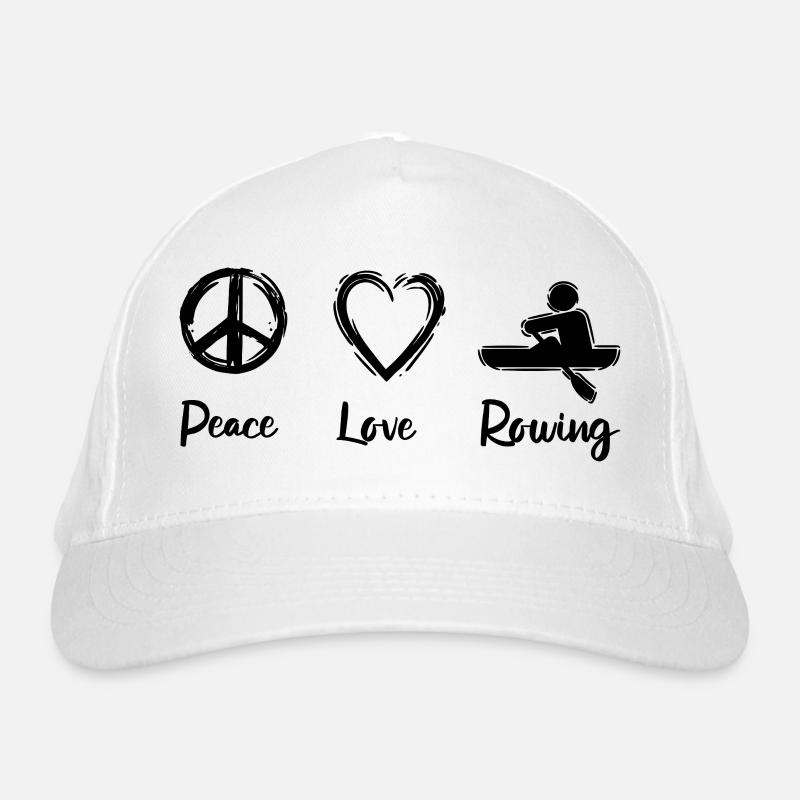 Ruder Liebe Bio-Baseballkappe