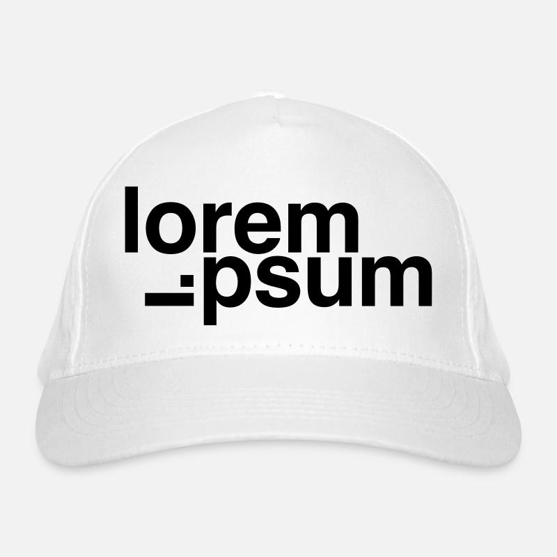 Casquette classique bio