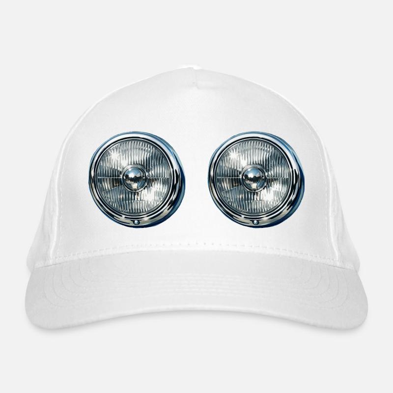 Double Headlight Reflections Organic Baseball Cap