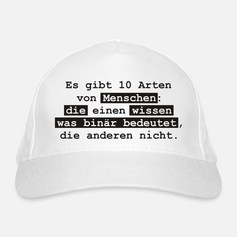 Binaire Casquette classique bio