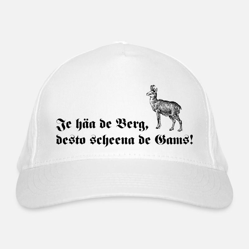 De scheena Gams Bio-Baseballkappe