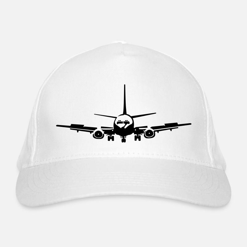 Passagierflugzeug Bio-Baseballkappe